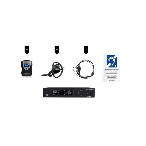 Williams AV FM+ System Package (12 R38 receivers)