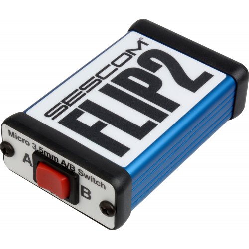 Sescom SES-AB-SWITCH Flip2 3.5mm Stereo Audio Switch