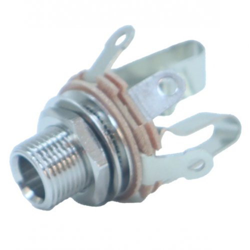 Switchcraft L12B 1/4in TRS Open Frame Jack - Long Bushing