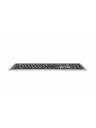 Logickeyboard Large Print White on Black ALBA Slimline Keyboard - Mac