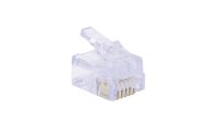Platinum Tools 100026B EZ-RJ12/11 Connector (50-Pack)