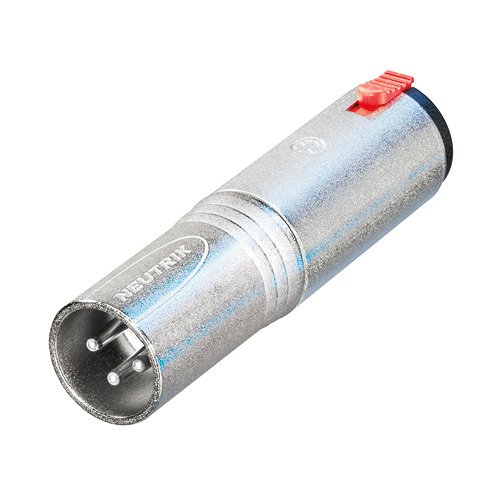 Neutrik NA3MJ XLR Male to 1/4in TRS Female