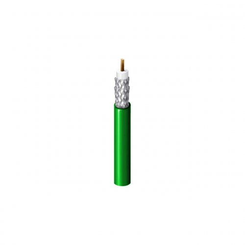 Belden 1694F 1000FT Flexible Production SDI / HDSDI Cable - Green