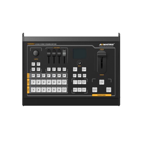 AVMatrix VS0605U - 6CH SDI/HDMI Multi-Format Streaming Switcher