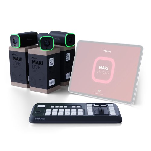 BirdDog MAKI Live 4K Video Camera Production Combo