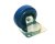 Penn-Elcom 4in Swivel Castor (440lb) - Blue