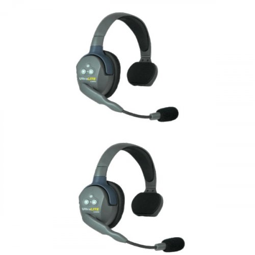 Eartec UltraLite System w/ Single Ear Headsets (2-User)