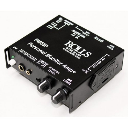 Rolls PM55P Personal Monitor Amplifier w/ Limiter