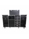 ProX Mic Stand + Drawer Combo Flgiht Case