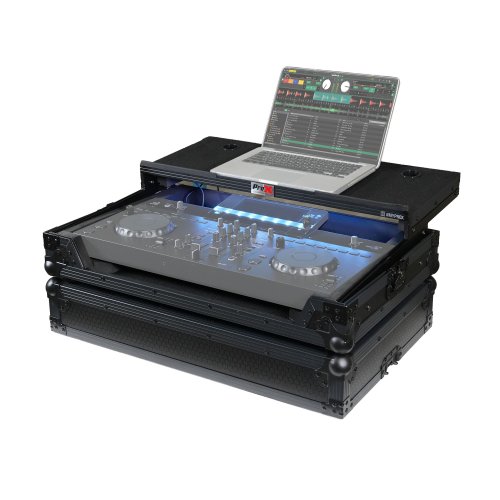 ProX AlphaTheta XDJ-AN DJ Controller Case w/ Tray & LEDs
