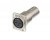 Neutrik NA3FDM 3-Pin XLR Female Passthrough Panel Mount