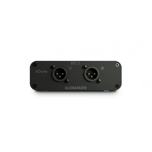 Allen & Heath DT-02 2-Out Dante Interface w/ PSU Powered