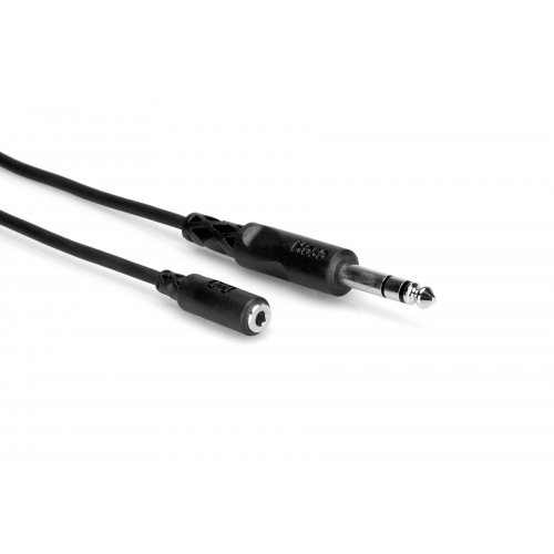 Hosa Headphone Adaptor Cable 3.5mm to 1/4in - 10 Foot