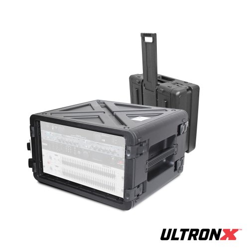ProX XM-6UHW UltronX 6U Rack Case w/ Handle & Wheels