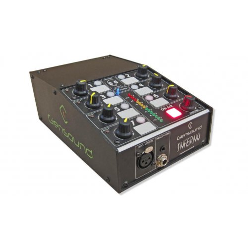Glensound INFERNO Single Commentator\'s Box For Dante Audio Networks