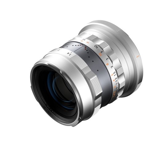 Thypoch Simera 28mm F1.4 Full-Frame Photography Lens - Canon RF Mount (Silver)