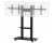 AVFI SYZ80-D-B Mobile Interactive Stand For Dual Monitors