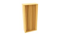 Asono 48in Quadratic Acoustic Sound Diffuser w/ Dolly - Natural