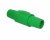 Hubbell Single Pole Camlock Turnaround Female Coupler - Green