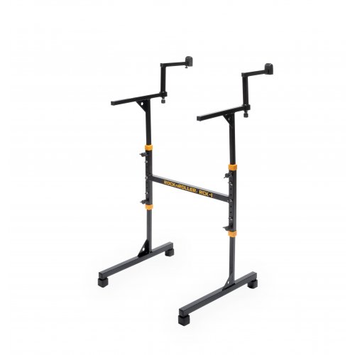 RocknRoller Compact 2-Tier Travel Keyboard Stand