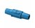 Hubbell Single Pole Camlock Turnaround Female Coupler - Blue