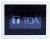 TOA M-800RCT Remote Audio Control Panel w/ Touch Display for M-8080D-AM (White)