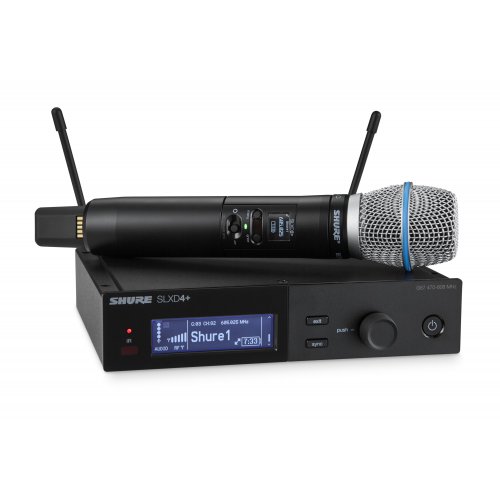 Shure SLX-D+ Digital Wireless Handheld System w/Beta 87A Microphone