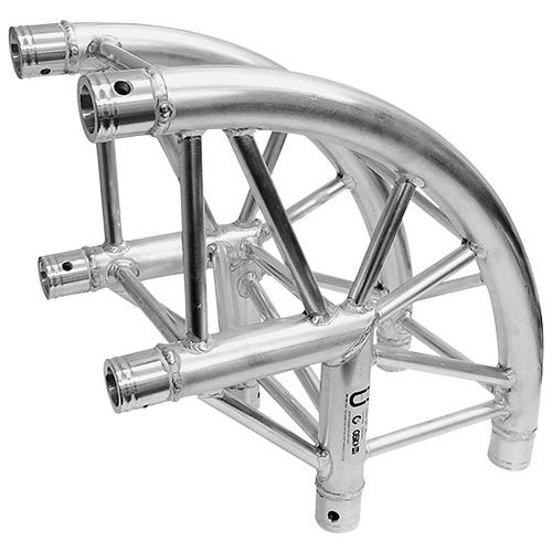 Global Truss F34 2-Way Rounded Corner - 1.64ft / 0.5M