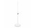 Gravity Stands SSP WB SET 1W Round Base Speaker Stand (White)