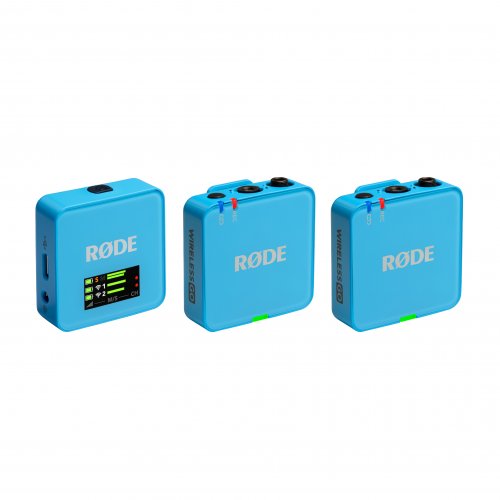 RODE Wireless Go III Dual Microphone System - Blue