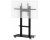 AVFI SYZ80-XL-B Mobile Interactive Stand For Single XL Monitors