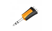Seetronic MP3-2RF 1/4in TRS Male to Dual RCA Female Adapter