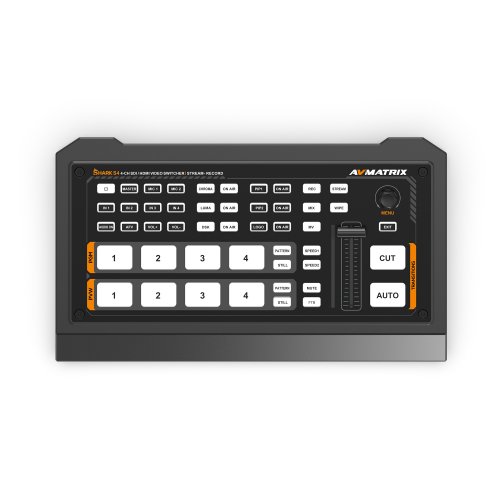 AVMatrix Shark S4 4-Channel SDI/HDMI Video Switcher