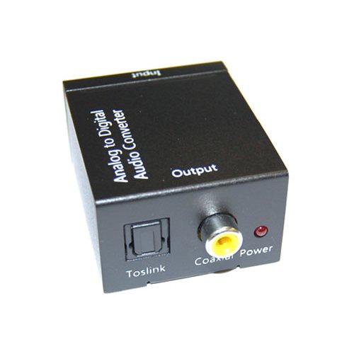 AVShop RCA Analog to Coax/Toslink Converter
