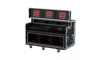 ProX Flight Case for Tricaster TC1 3 Screens 3U + 8U by Santosom