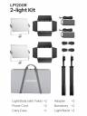 Godox Litemons LP1200R RGB LED Light Panel (2-Light Kit)