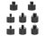 Camvate Mic Stand / Tripod Mount Thread Adapter Set (Black)