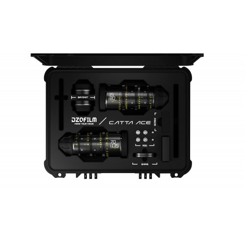 DZOFilm Catta Ace Bundle - 35-80 & 70-135mm T2.9-PL/EF Mount with Hard Case