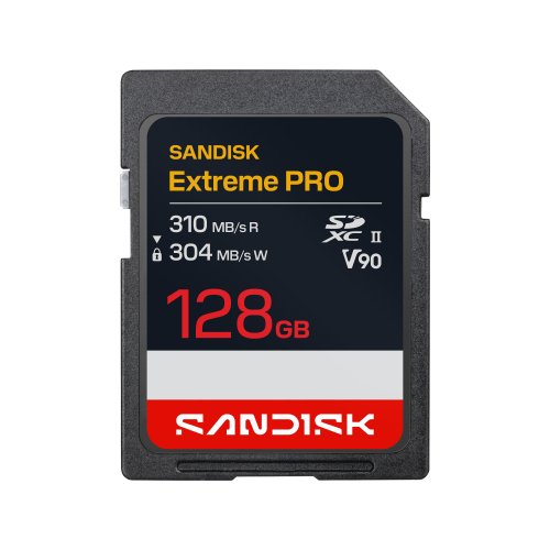 SanDisk Extreme PRO SD UHS-II V90 Card - 128GB