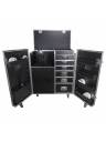 ProX Mic Stand + Drawer Combo Flgiht Case