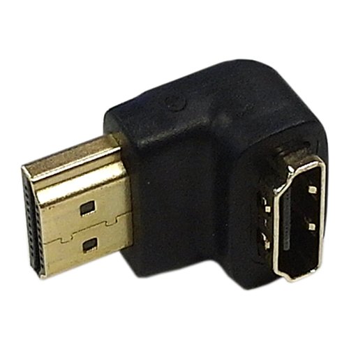 AVShop HDMI Male to Female Adapter - 90 Degree