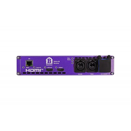 Barnfind BarnColor Native 4K HDMI Over Fiber Receiver - Purple