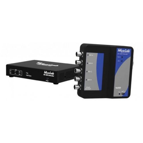 Muxlab 6G-SDI Extender over Cat5e/Cat6 Kit