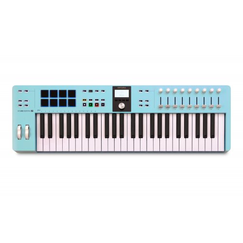 Arturia KeyLab Essential 49 MK3 MIDI Controller - Aquamarine