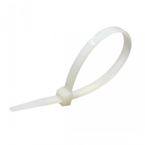 AVShop Nylon Cable Tie - 8inch (100pk) - Natural