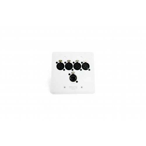 Sound Tools WallCAT 5 Audio Over CAT5 Wall Mount - XLR Female (White)