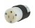 Hubbell HBL5269C Female Round UGround Edison 15a 125v 2P3W