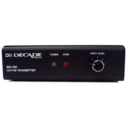 Decade MS-100B FM Transmitter - Mono Balanced