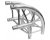 Global Truss F34 2-Way Rounded Corner - 1.64ft / 0.5M