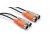 Hosa Dual MIDI Cable 5-pin - 6.5 Feet
